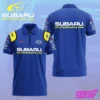 High Quality Men's Zip Polo Shirt SUBARU-TZPO-0074919