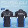 High Quality Customized Men's Zip Polo Shirt SUBARU-TZPO-0074926