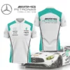 High Quality Men's Zip Polo Shirt MERCEDES-TZPO-0074742