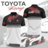 High Quality Men's Zip Polo Shirt TOYOTA-TZPO-0074936