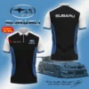 High Quality Customized Men's Zip Polo Shirt SUBARU-TZPO-0074927