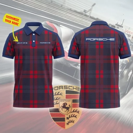 High Quality Customized Men's Polo Shirt PORSCHE-PO-0074613