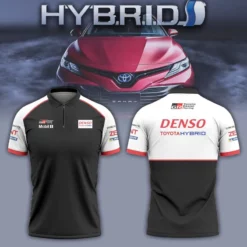 High Quality Men's Zip Polo Shirt TOYOTA-TZPO-0074941