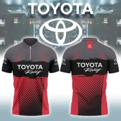 High Quality Men's Zip Polo Shirt TOYOTA-TZPO-0074942