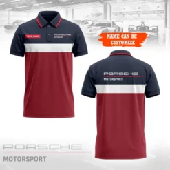 High Quality Customized Men's Polo Shirt PORSCHE-PO-0074654