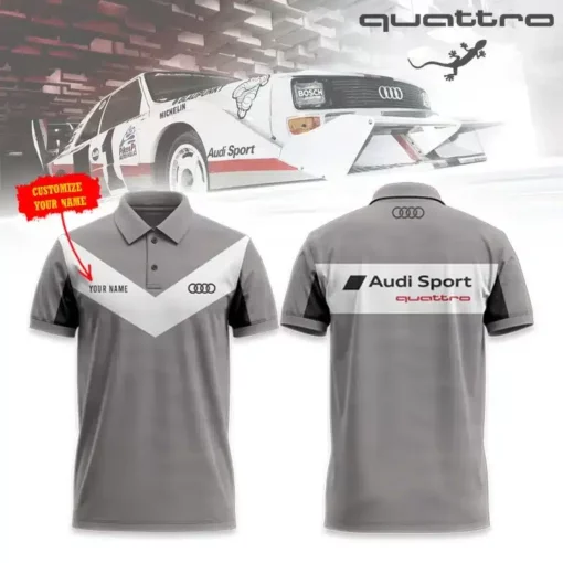 High Quality Customized  Men's Polo Shirt AUDI-PO-0074482
