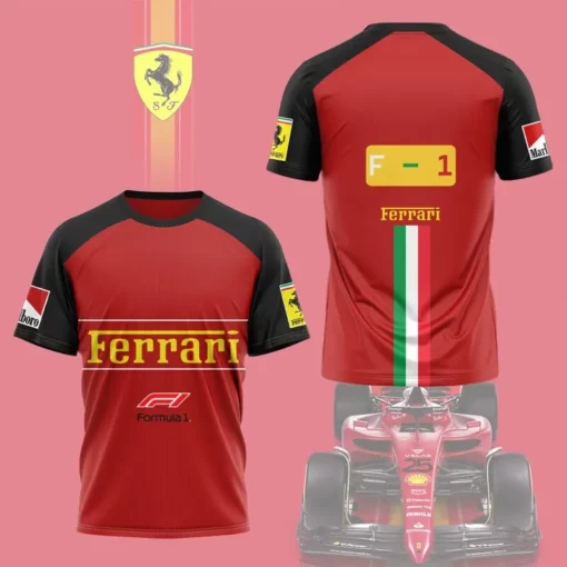 High Quality Men's T-shirt FERRARI-TX-0075141