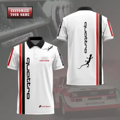 High Quality Customized  Men's Polo Shirt AUDI-PO-0074485
