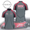 High Quality Men's Zip Polo Shirt NISSAN-TZPO-0074910