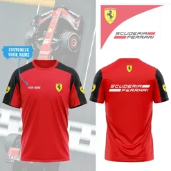 High Quality Customized Men's T-shirt FERRARI-TX-0075164