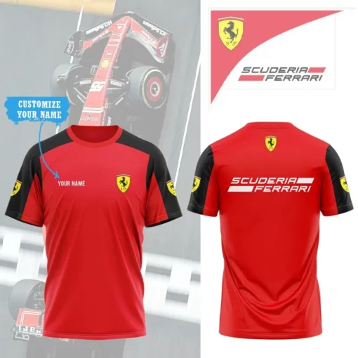 High Quality Customized Men's T-shirt FERRARI-TX-0075164