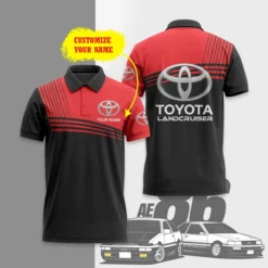 High Quality Customized Men's Polo Shirt TOYOTA-PO-0074369