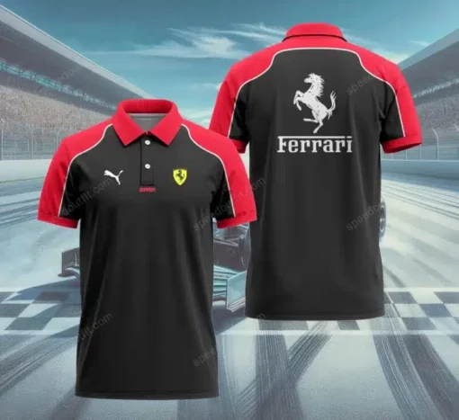 High Quality  Men's Polo Shirt FERRARI-PO-0074499