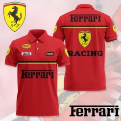 High Quality  Men's Polo Shirt FERRARI-PO-0074506