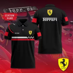 High Quality Customized Men's Polo Shirt FERRARI-PO-0074527